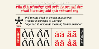 Onimusha Font Poster 6