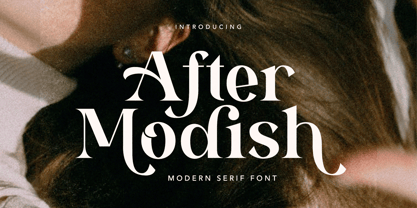 After Modish Font Poster 7