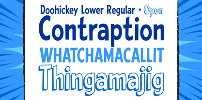 Doohickey Lower Font Poster 2