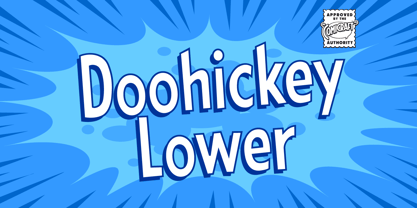 Doohickey Lower Font Poster 1