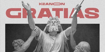 Keanon Font Poster 8