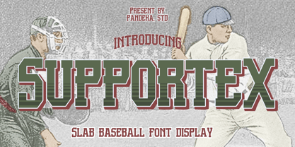 Supportex Font Poster 1