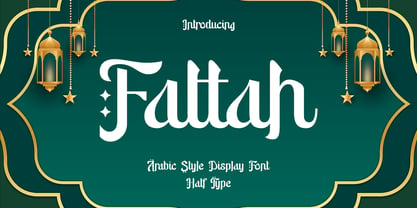 Fattah Font Poster 1