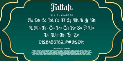 Fattah Font Poster 7