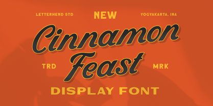 Cinnamon Feast Font Poster 1