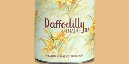Daffodilly Font Poster 6