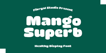 Mango Superb Font Poster 1