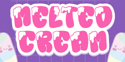 MC Creammie Font Poster 4