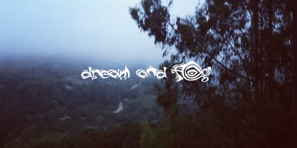 Dream And Fog Font Poster 2