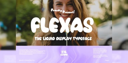 Flexas Font Poster 1