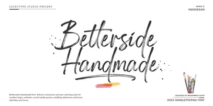 Betterside Handmade Font Poster 1