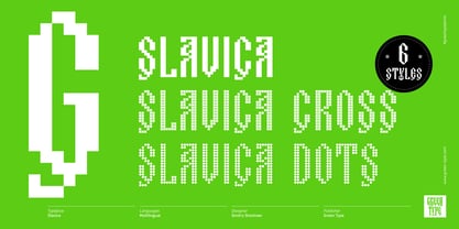 Slavica Font Poster 4