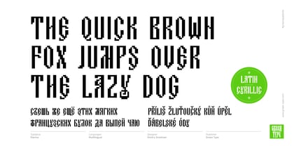 Slavica Font Poster 7