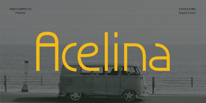 Acelina Font Poster 1