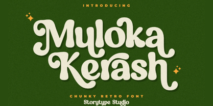 Muloka Kerash Font Poster 1