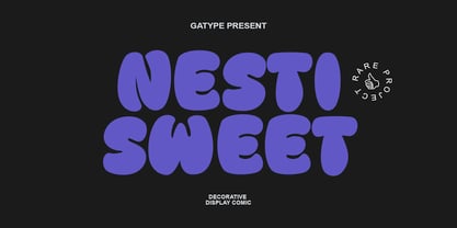 Nesti Sweet Font Poster 1