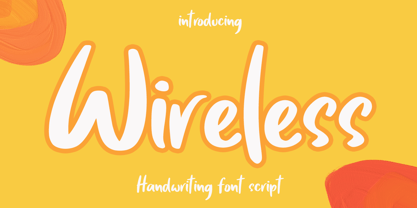 Wireless Font Poster 1