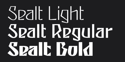 Sealt Font Poster 11