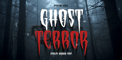 Ghost Terror Font Poster 1
