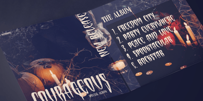 Ghost Terror Font Poster 5