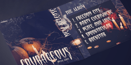 Ghost Terror Font Poster 5