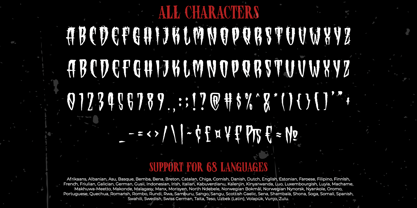 Ghost Terror Font Poster 8