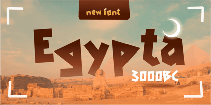 Egypta Font Poster 1