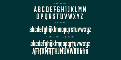 Smith Buck Font Poster 7