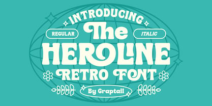 Heroline Font Poster 1