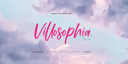 Villosophia Font Poster 1