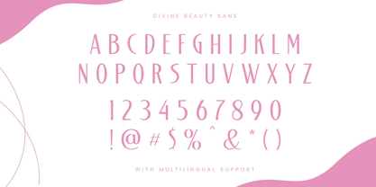 Divine Beauty Font Poster 7