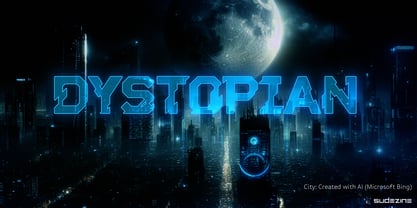 SDDystopian Font Poster 1