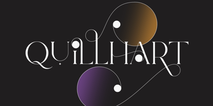 Quillhart Font Poster 1