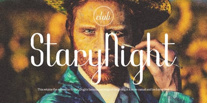 Fangogh Font Poster 3