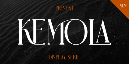 Kemola Font Poster 1