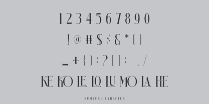 Kemola Font Poster 7