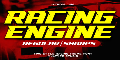 Racing Engine Font | Webfont & Desktop | MyFonts