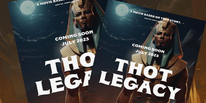 Thoth Legacy Font Poster 7