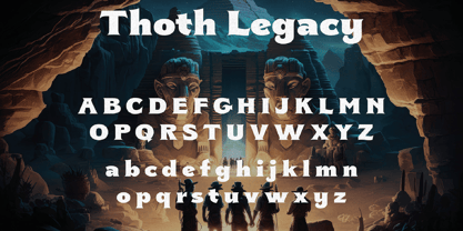 Thoth Legacy Font Poster 10