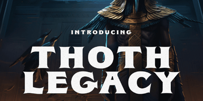 Thoth Legacy Font Poster 1