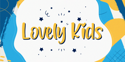 Lovely Kids Font Poster 1