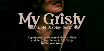 My Gristy Font Poster 1