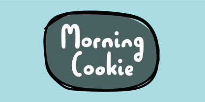 Morning Cookie Font Poster 1