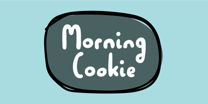 Morning Cookie Fuente Póster 1