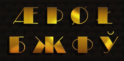 Goldroom Font Poster 5