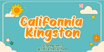 California Kingston Font Poster 1