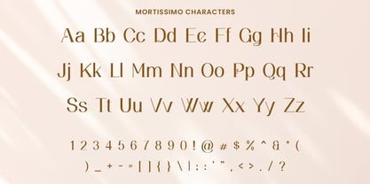 Mortissimo Font Poster 4