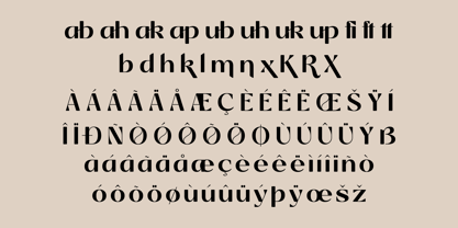 Giahfita Font Poster 8