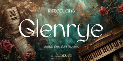 Glenrye Font Poster 1