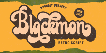 Blackmon Font Poster 1